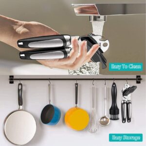 Can Opener Manual, Can Opener Smooth Edge Heavy Duty Can Opener Save Time And Effort For Seniors With Arthritis Hands