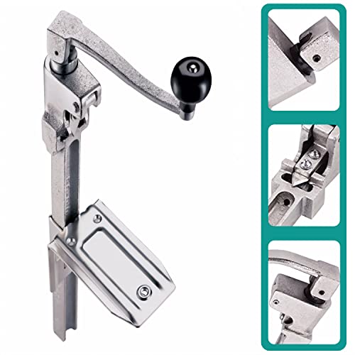 SoB Commercial Can Opener Manual Heavy Duty 18 inch - Industrial Can Opener for Big Cans, Hand Can Opener, Table Bench Clamp for Kitchen Restaurant Home (#1)