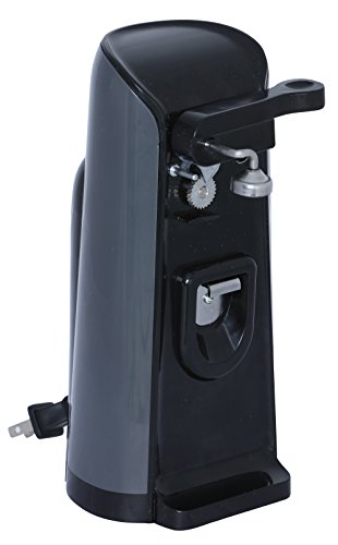 Brentwood Automatic Can Opener, 1, black, grey