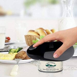 Electric Can Opener, Battery Operated Can Opener Smooth Edge, Food-Safe for Almost All Can Sizes, Electric Can Openers for Kitchen, Automatic Can Opener Ideal for Arthritics and Seniors