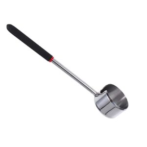 stainless steel coconut opener tool: portable coconut opener manual coconut opening tool with handle for mature coconuts