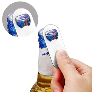 BFELYCPO Beer Can Opener -Soda Can Opener - Handheld Safety Easy Manual Can Opener for 8-19 Oz Beverage