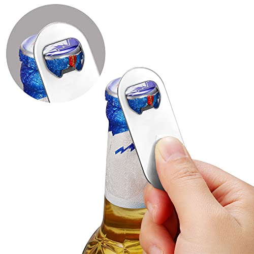 BFELYCPO Beer Can Opener -Soda Can Opener - Handheld Safety Easy Manual Can Opener for 8-19 Oz Beverage