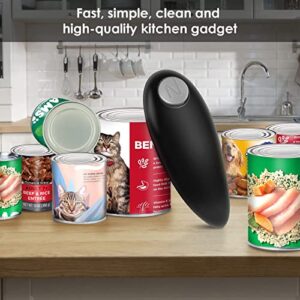 Electric Can Opener One Touch Switch Smooth Edge Automatic Electric Can Opener