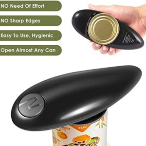 Electric Can Opener One Touch Switch Smooth Edge Automatic Electric Can Opener