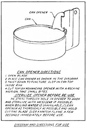 P-38 Can Openers - US Shelby Model P38 - GI Military Can Openers - Stainless Steel Can Openers (20)