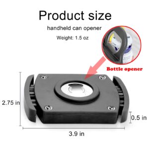 Beer Soda Bottle Can Opener Can Opener Handheld Manual Smooth Edge Easy Labor Saving, Good Grips Can Opening Tool