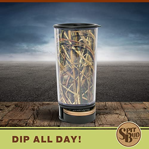 Spit Bud Spittoon with Can Opener, Mossy Oak Color