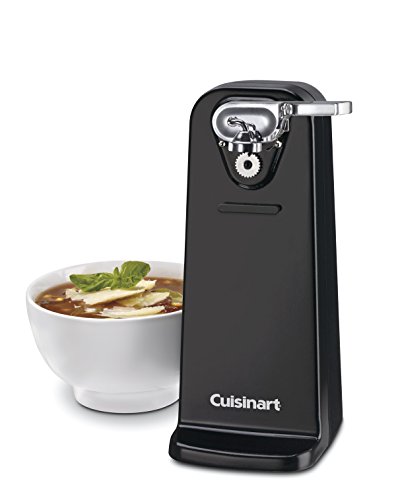 Cuisinart CCO-50BKN Deluxe Electric Can Opener, Black & Swing-A-Way Portable Can Opener, Black 7-Inch