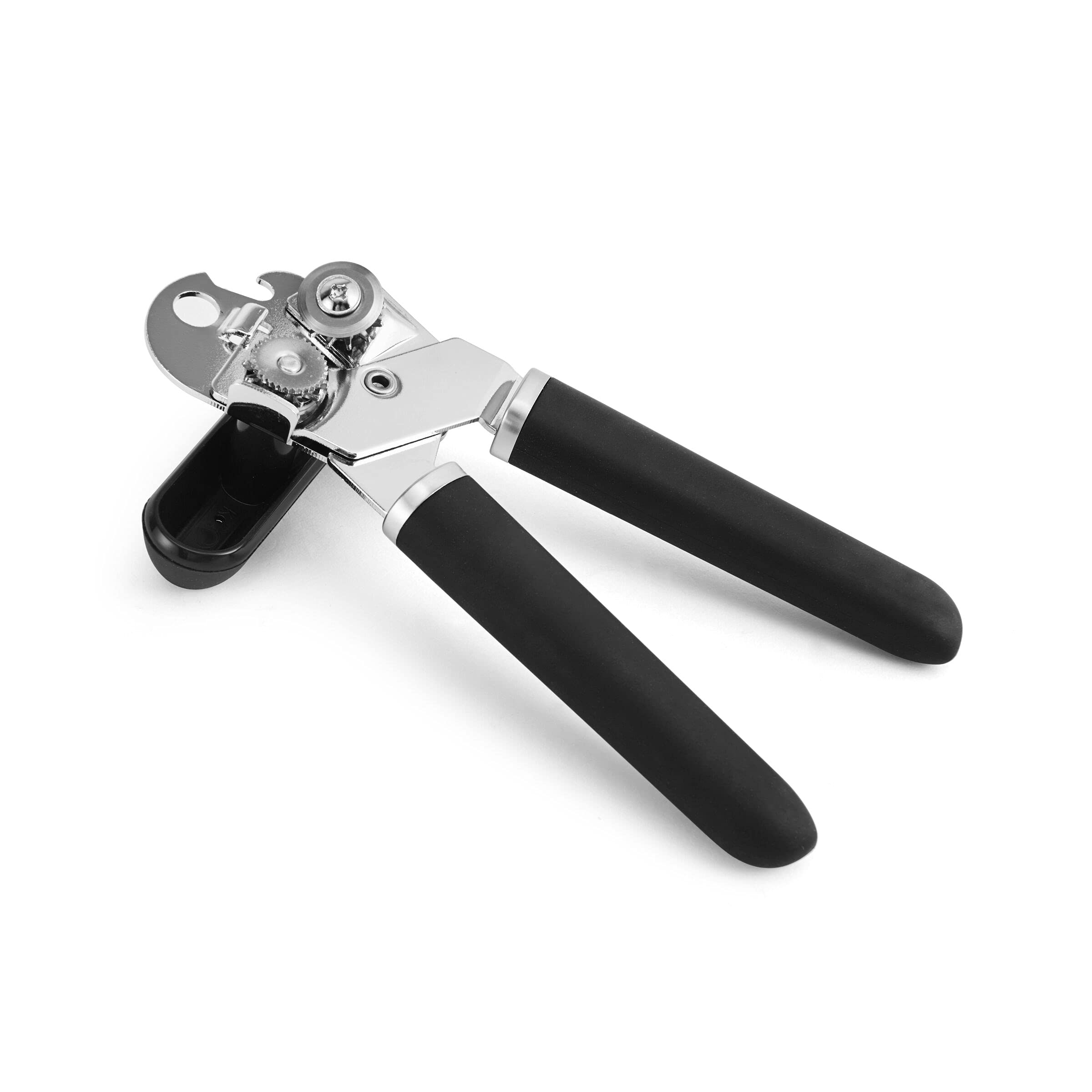 Farberware Pro Soft Knob and Handle Can Opener and Bottle Opener, Black