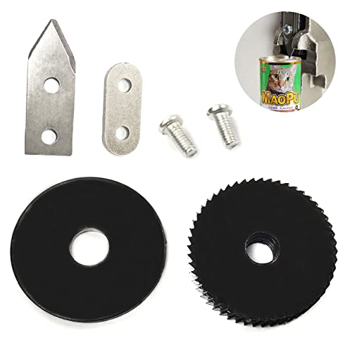 Commercial Can Opener Replacement Parts-Compatible with Edlund Can Opener #1- Gear and Knife/Blade