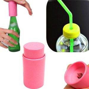 jksm drink punch, can opener handheld for beer,use the beverage artifact that can punch holes in the caps of beverage bottles,bottle opener multifunction can opener for pop, beer or soda cans.