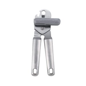 farberware professional stainless steel soft can opener, 7.36-inch, gray