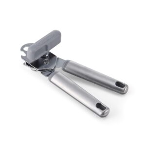 Farberware Professional Stainless Steel Soft Can Opener, 7.36-Inch, Gray