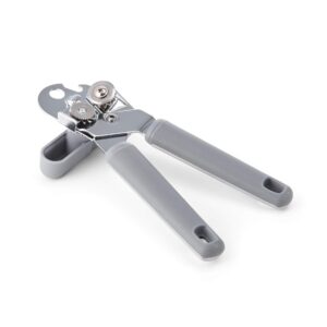 Farberware Professional Stainless Steel Soft Can Opener, 7.36-Inch, Gray