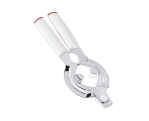 leifheit comfortline lid opener, white/red/silver