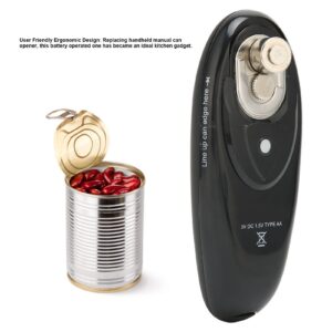 Electric Can Opener, Portable Handheld Automatic Can Opener Ergonomic Smooth Edge Can Opener for Chefs Seniors Daily Cooking