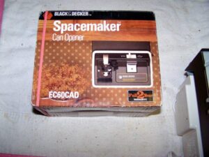 black & decker spacemaker can opener ec60cad