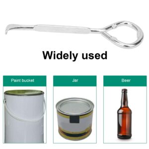 12pcs Paint Can Opener, Bottle Opener, M10 Steel Can Opener MultiFunctional Paint Bucket Can Opener Bottle Opener for Paint Barrels, Beer Cans