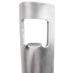 Royal Industries Can and Bottle Opener, King Can Punch, 7" Long, 1.5" Wide, Stainless Steel, Commercial Grade