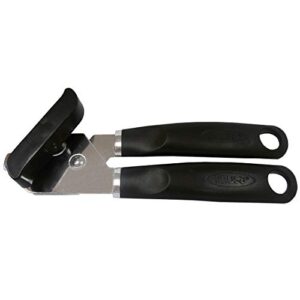 Imusa USA Easy to Use Manual Chef Can Opener, Black