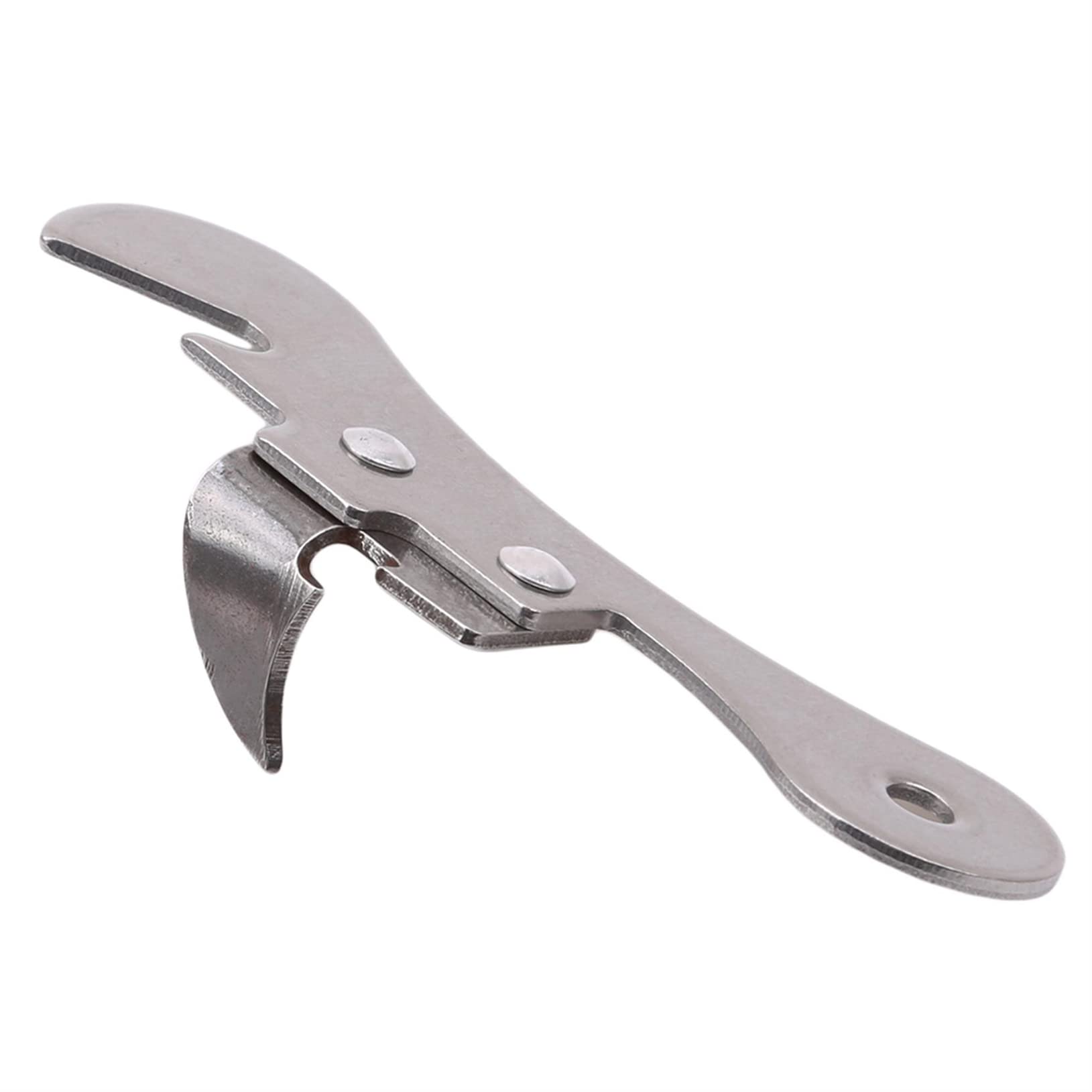 Rexcp Can Openers Can Tappers, Classic Portable Stainless Steel Opener for Beers Cans Beverages, Suitable for Camping and Traveling