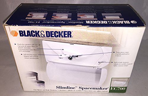 BLACK & DECKER Slimline Spacemaker Can Opener EC700