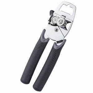 tj cook carbon steel can & bottle opener multifunction easy to use manual steel high durability carbon steel gray