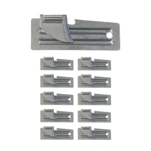 P-51 Can Openers - US Shelby Model P51 - GI Military Can Openers - Stainless Steel Can Openers (10)