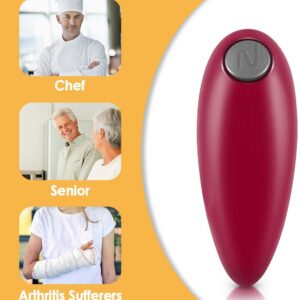 Llfaiww, Electric Can Opener, Restaurant Can Opener, Smooth Edge Automatic Electric Can Opener! Chef's Best Choice