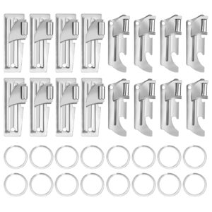 32pcs camping can opener travel can opener with key ring, portable stainless steel can opener for travel, barbecue(size:32pcs)