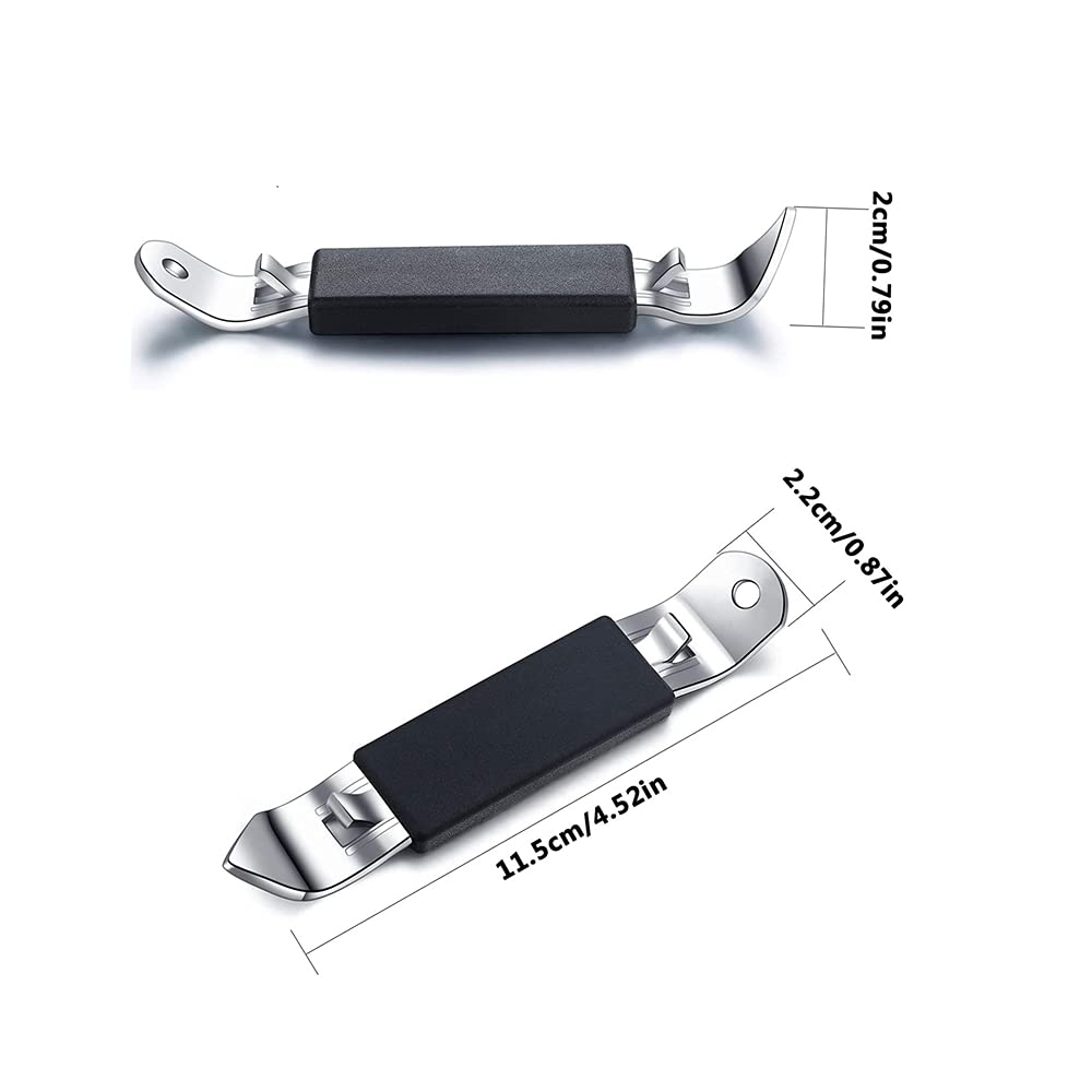 GUITU Magnetic Multifunctions Bar Tool for Camping Traveling Pull Tabs Stainless Steel Home Suplies Kitchen Gadget Can Opener Bottle Opener(1pcs)