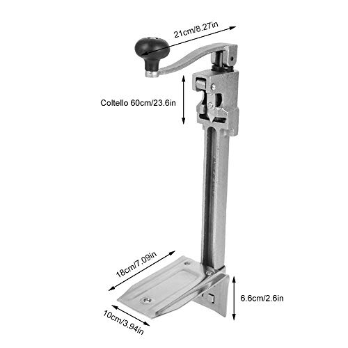 Commercial Can Opener, Manual Can Opener Home Food Big Can Opener Table Mount for Commercial Restaurant Kitchen