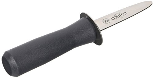 Winco 6.75-Inch Oyster Opener with 3-Inch Blade and Plastic Handle