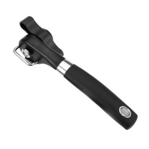 c-buy safe cut can opener manual, upgraded ergonomic anti slip grips handle design, restaurant side cutting safety can opener