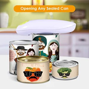 Procan Electric Can Opener, Restaurant can Opener, Smooth Edge Automatic Electric Can Opener! Chef's Best Choice, Best Kitchen Gadget for Arthritis, White