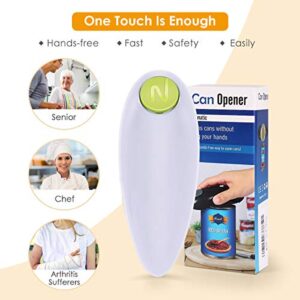 Procan Electric Can Opener, Restaurant can Opener, Smooth Edge Automatic Electric Can Opener! Chef's Best Choice, Best Kitchen Gadget for Arthritis, White