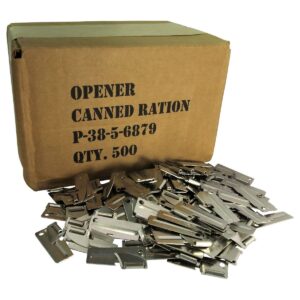 500 pack of g.i. p-38 can openers
