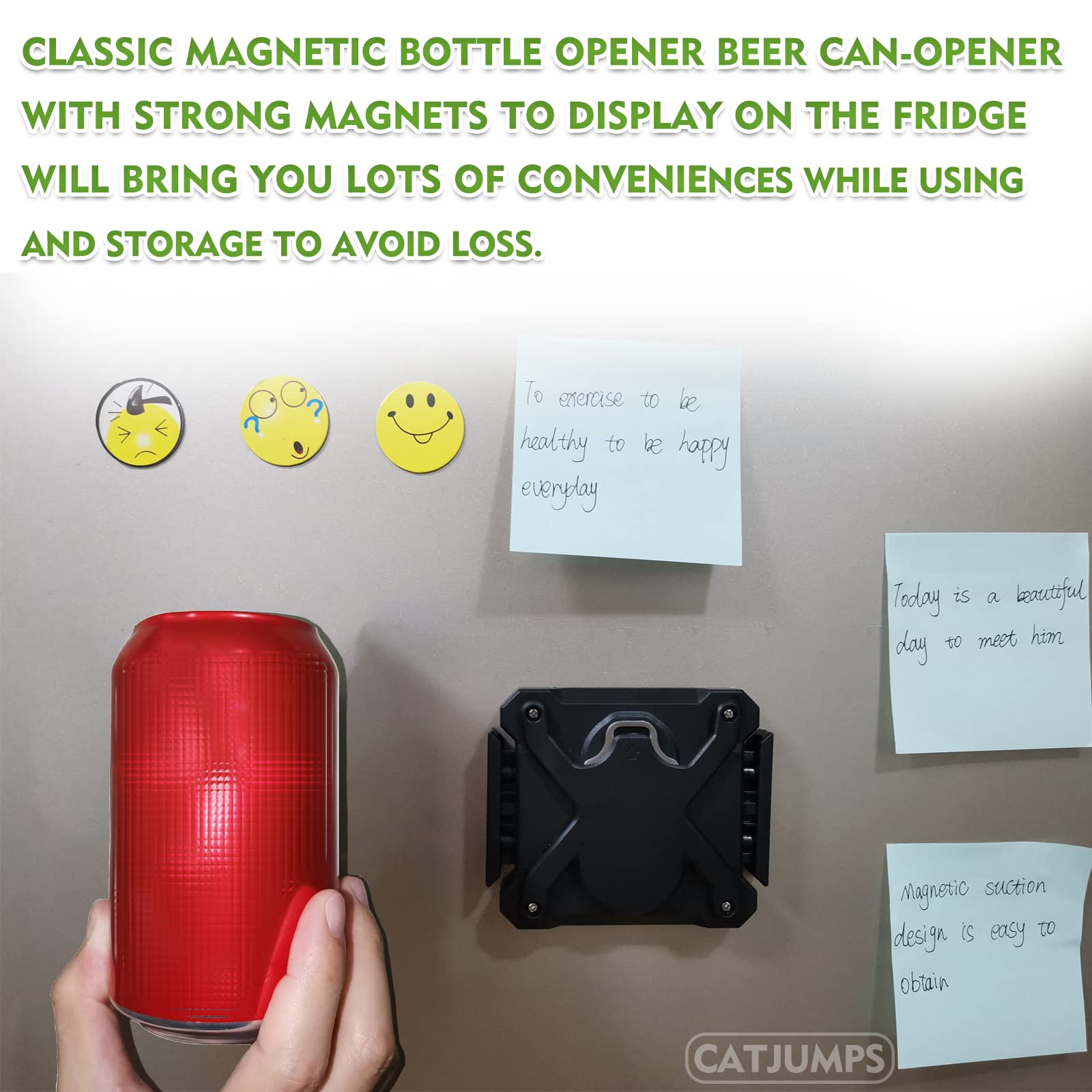 Beer Can Opener-2 In1 Soda Can Opener Bottle Opener, Pop Can Top Remover Opener, Manual No Sharp Edge Can Opener Smooth Edge with Reuse Drink Straw