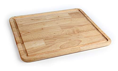 Camco - 43753-A Hardwood Cutting Board and Stove Topper With Non-Skid Backing, Includes Flexible Cutting Mat