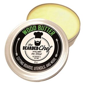 wood butter - 8 oz. - cutting boards - butcher blocks - veteran owned - made in the usa