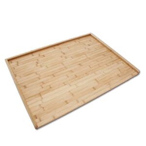 noodle board | stovetop burner sink covers for gas and electric stoves rv | extra work surface | xl serving tray | wood