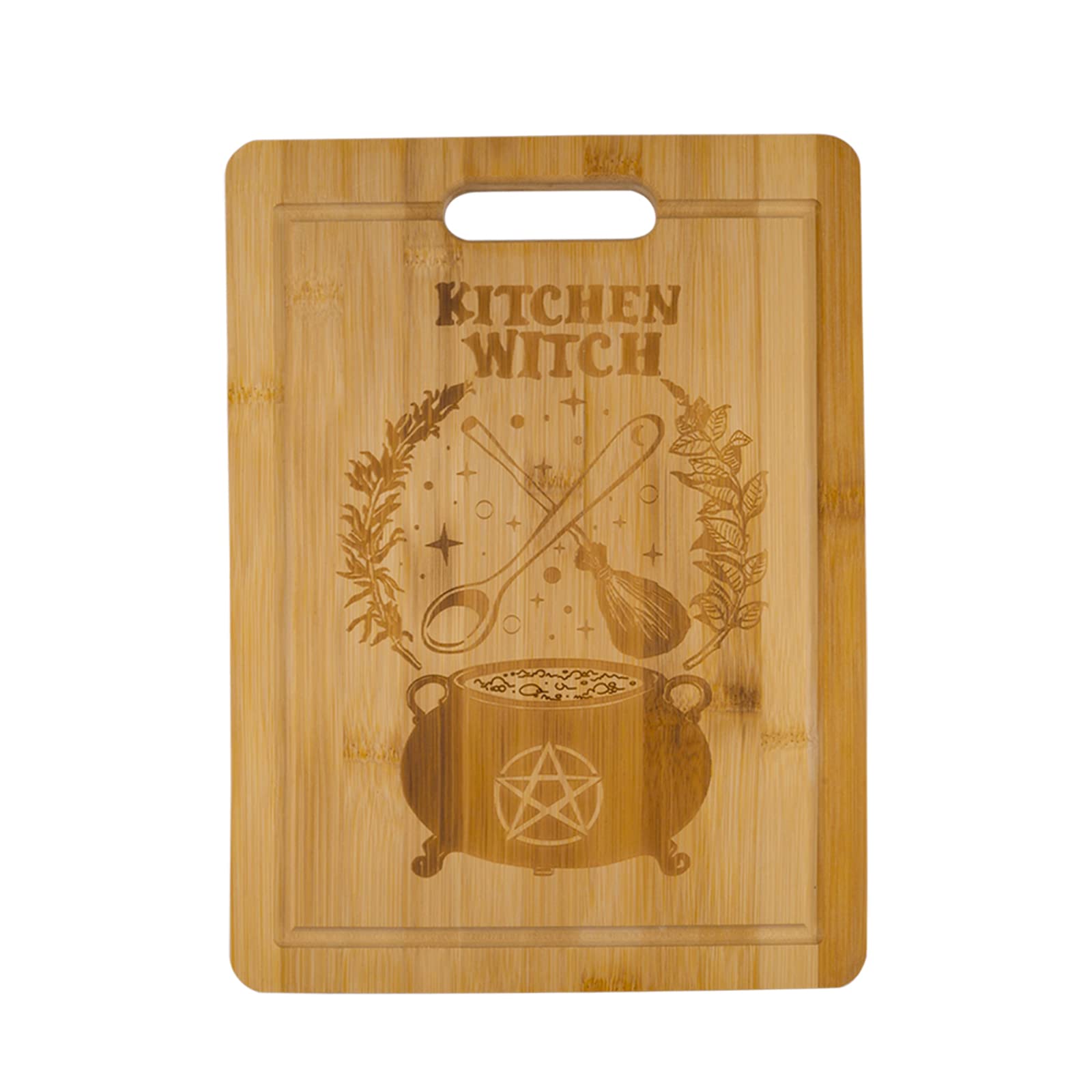 Kitchen Witch Cutting Board,Kitchen Gifts for Women,Witchy Decor,Kitchen Witch Decor,Witchcraft Supplies,Witchy Gifts for Mom Anniversary Kitchen Housewarmings Weddings Holidays