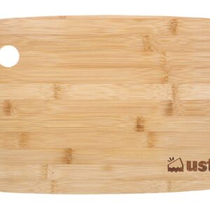 ust Bamboo Cutting Board 3.0 for Food Preparation with Moisture Resistant and eco Friendly Design for Camping, and Everyday use