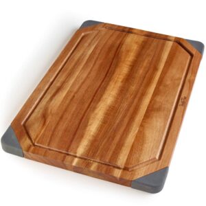 portofino wood cutting board - wooden cutting boards for kitchen - chopping board - cheese board - charcuterie board - acacia wood cutting board - non slip cutting board - tablas para picar cocina