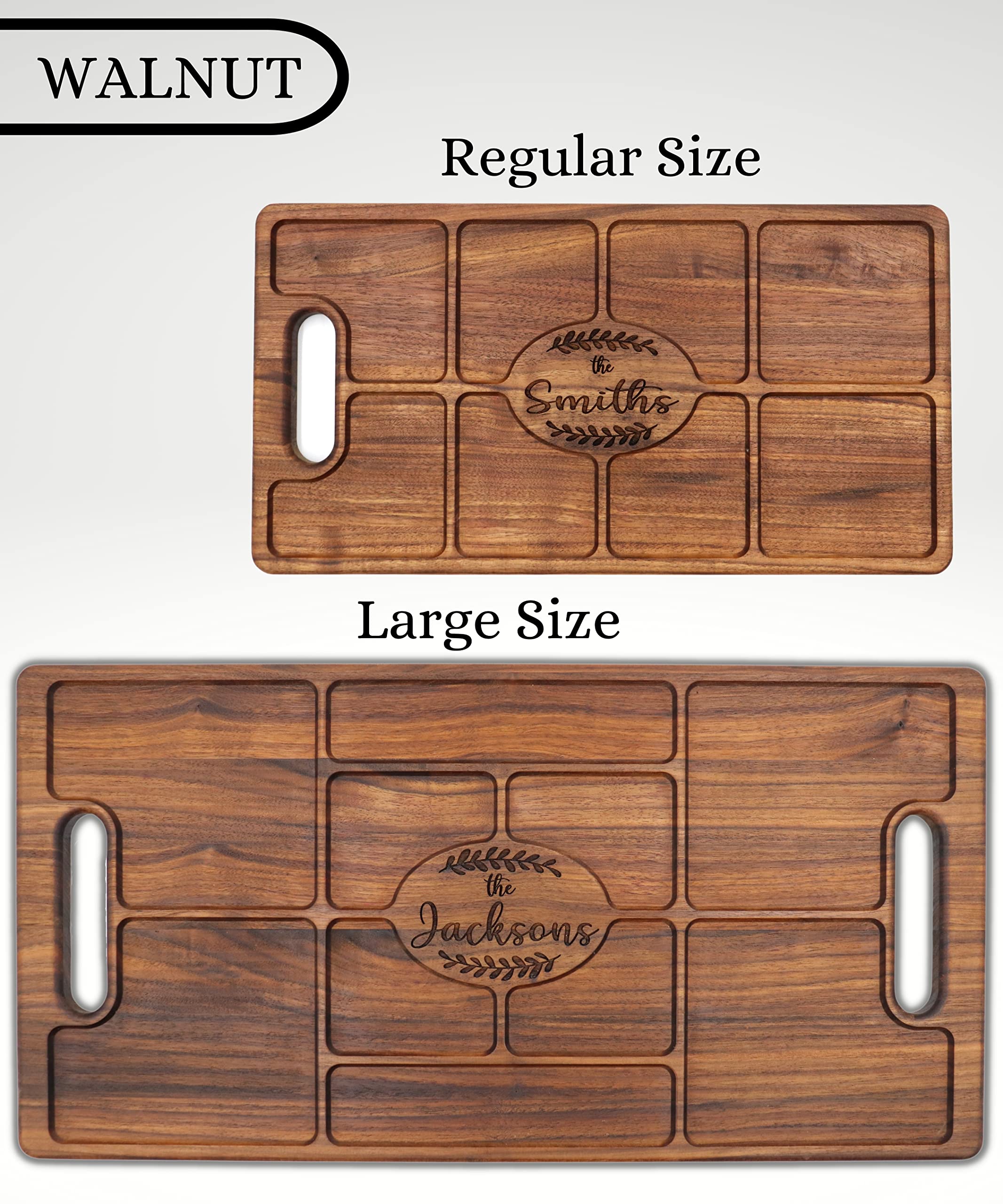 USA Made Personalized Charcuterie Board Engraved - Custom Charcuterie Board Personalized Cheese Board - Charcuterie Boards Personalized Large - Custom Charcuterie Boards Wood Engraved Charcuterie Set