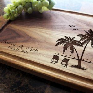 straga personalized cutting boards | handmade wood engraved charcuterie | custom fun retirement gift for employees, co-workers or friends