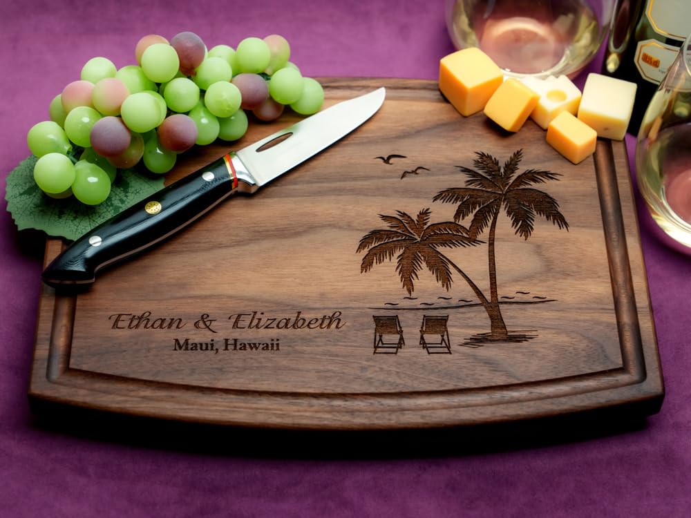 Straga Personalized Cutting Boards | Handmade Wood Engraved Charcuterie | Custom Fun Retirement Gift for Employees, Co-Workers or Friends