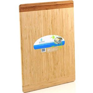 pureboo premium bamboo pull-out cutting board - 8 different sizes to fit most standard slots