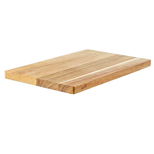 Glad Acacia Wood Cutting Board for Kitchen | Small Reversible Solid Butcher Block | Cooking Supplies for Chopping, Carving, and Serving, 11 x 7 Inches, BROWN